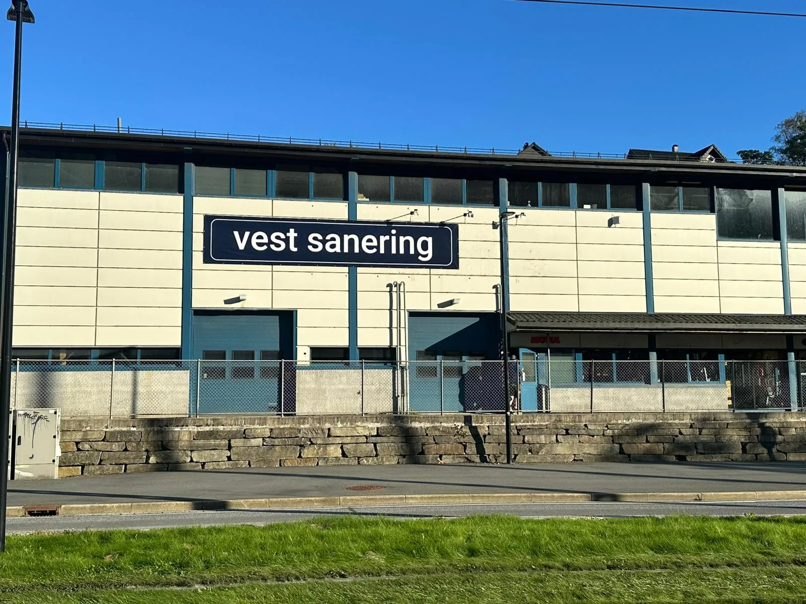Vest Sanering sitt anlegg i Bergen